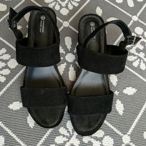 Giani Bernini Slingback Suede Sandals